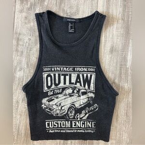 Outlaw Graphic Tank Top